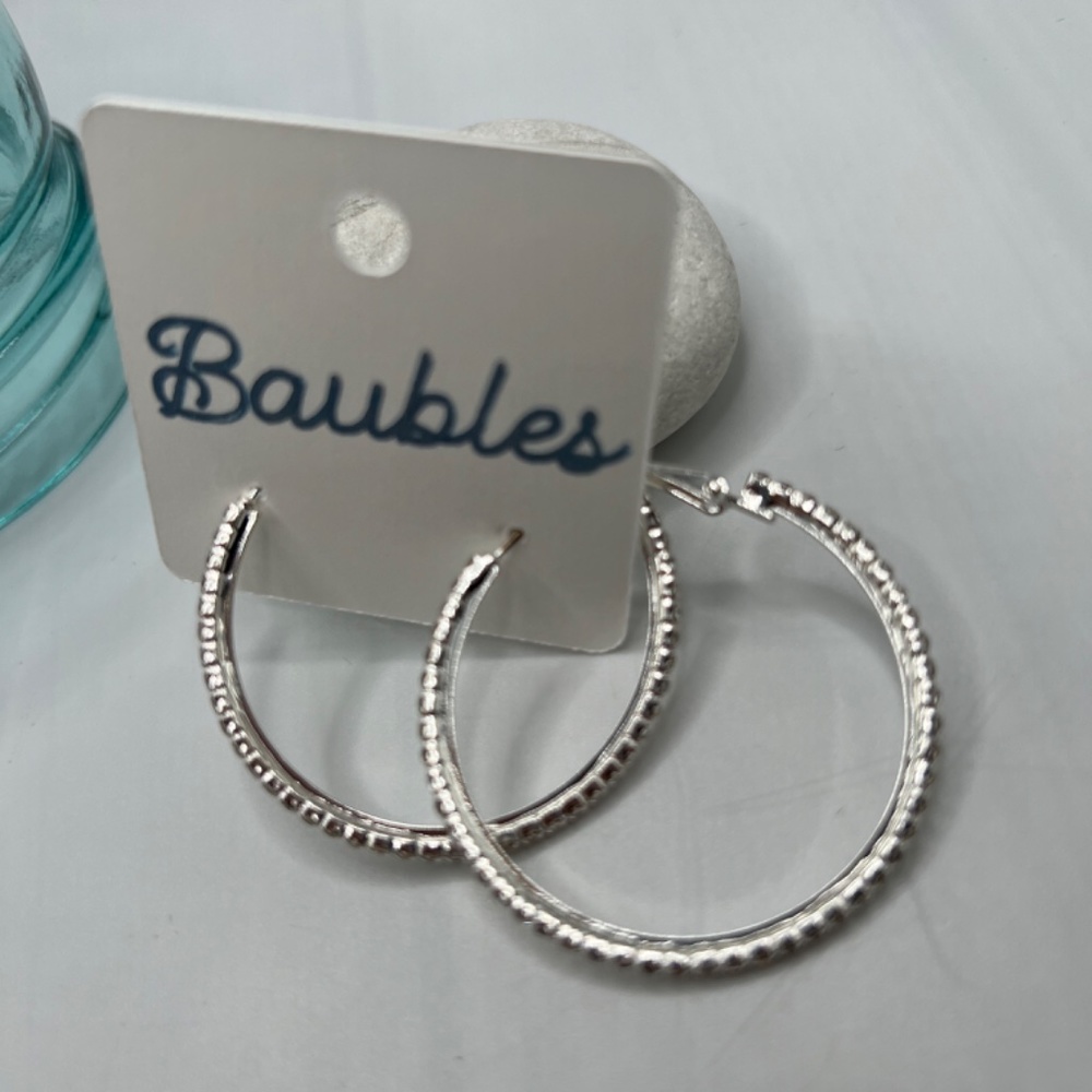 Baubles Chandelier Austrian Crystal Silver Earrings $12 EA or Bundle 3/$20